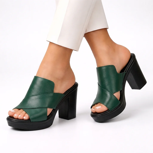 Sandali eleganti con tacco